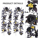Halloween Rose Cane Vine Indoor Home Pendant Room Decor Black Decoration