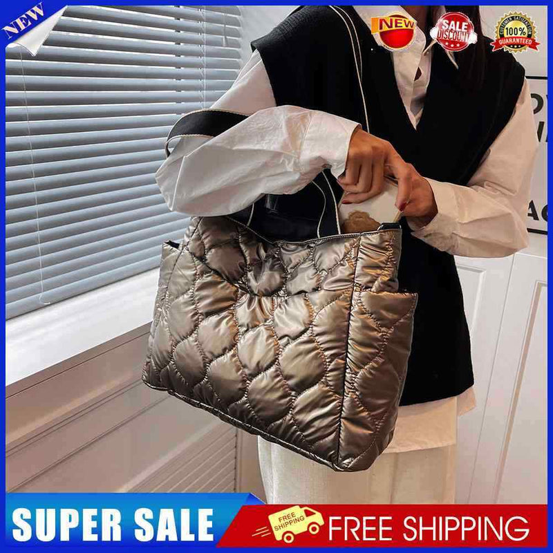 #A Fashion Handbag Large Capacity Lady Handbag Solid Color Autumn Winter for Lad