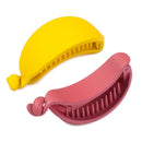 Color Cute Hair Clips Banana Shape Hair Claws Sweet Hairpins Ponytail Holder