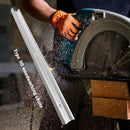 Woodworking Aluminum Slot Miter Track Jig Fixture for Router (White 400mm) Newly