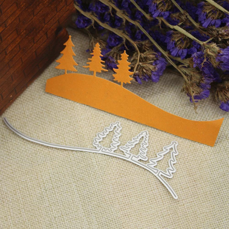 Xmas Tree DIY Metal Cutting The Embroidery Stencil Scrapbooking Stamp/