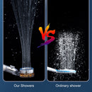 High Pressure Shower Heads - Turbo Fan SPA Massage Propeller Shower Head Newly
