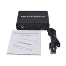 Channel HDTV HDMI-compatible ARC Audio Extractor Converter Digital to Analog