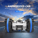 Waterproof RC Stunt Car 2.4GHz 2 Sides Amphibious Vehicle with 2 Battery Newly