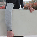 1 Pair Cut Resistant Arm Guard Work Protective Anti-Puncture Sleeve (45cm) Newly