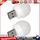 USB Plug Lamp Computer Mobile Power Charging USB Night Light (2pcs-White) Newly
