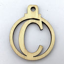 Calendar Number Label Hanging Tags Advent Countdown 26 English Letters Alphabet