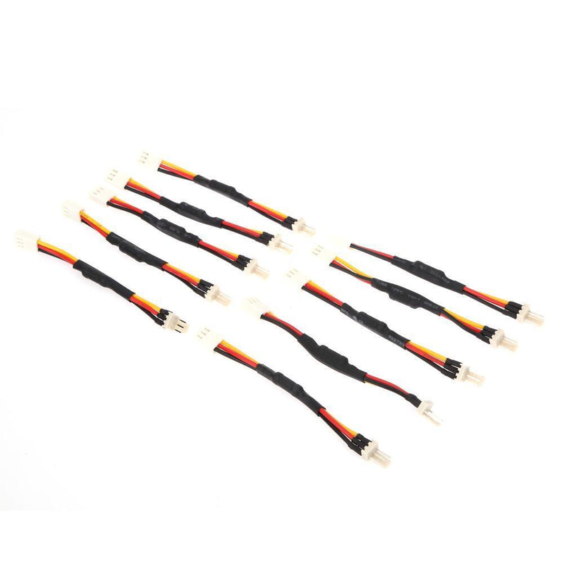 10pcs 3PIN Reduce PC Fan Speed Noise Extension Resistance Cab