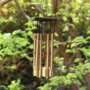 Home Decor Yard Large Aluminum Tubes Copper Bells Hanging Ornament Wind Chimes