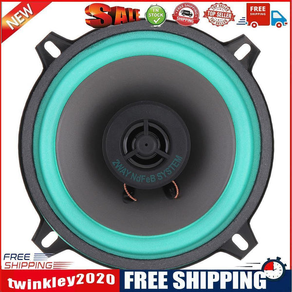 VO-502 5 inch 100W 2 Way Car Coaxial Speaker Auto Audio Music Loudspeaker