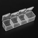 Powlance 28 Grid Pills Storage Box Tablet Case Stationery Holder Veran
