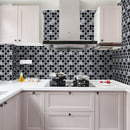 Retro Floor Tiles Wall Stickers Self-adhesive Decals for Kitchen (MSC066) Newly