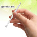 5Pcs Ear Wax Remover Tool Kit Steel Earpick Cleaner B5Z3 Storage Box Set R3K0
