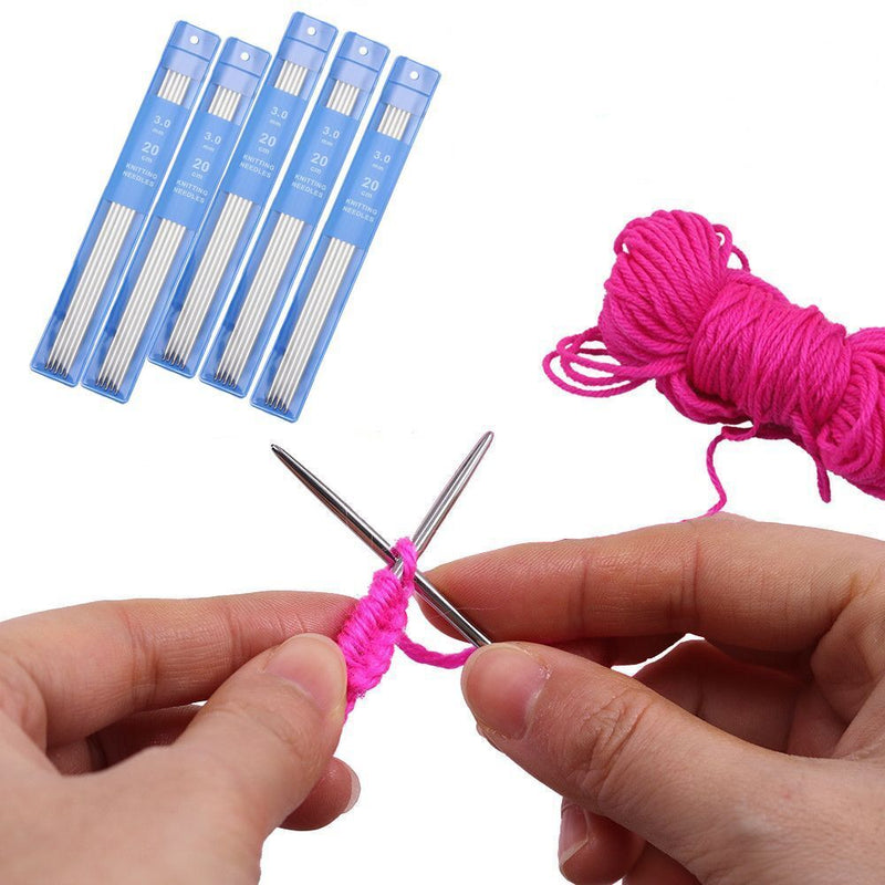 Weave Straight Knitting Needles Metal Crochet Knitting Tools Crochet Hooks