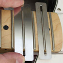 2pcs Guitar Fret Repairing Tool Fingerboard Guard Protector File Polish Gasket