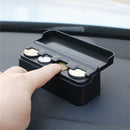 Interior Accessories Car Coins Storage Box Holder Container Coins Case
