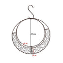 Home Decor Patios Flower Pots Moon Shape Succulent Pot Hanging Planter Holder