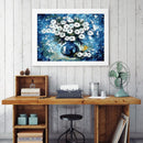 Flowers 50x40cm Oil Paint By Numbers DIY Painting M681