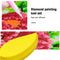 2x Diamond Painting Tray Leaf-shaped Rhinestone Drill Plate Handmade Craft Tools