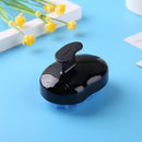 Silicone Hair Washing Comb Scalp Head Massager Hair Cleaning Tool (Black) Newly