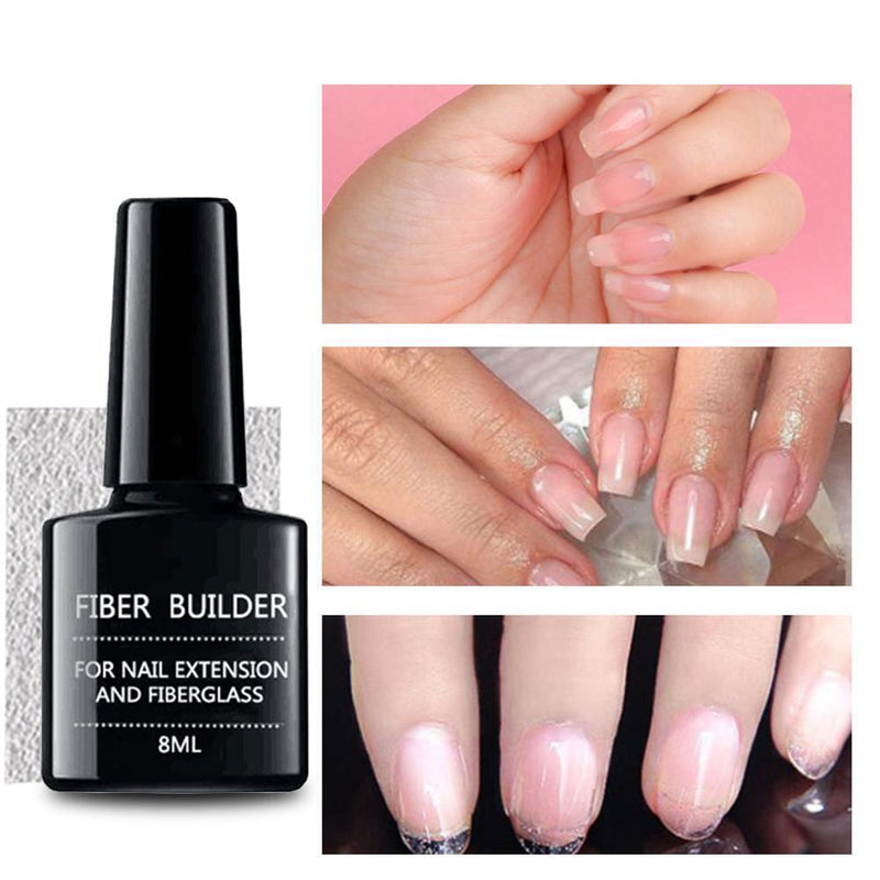 Quick Building Gel Polish Clear Nail Tips UV Builder Varnish Nail Art