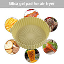 #A Air Fryer Baking Tray Heat-resistance Silicone Mat Waterproof for Steamer Coo