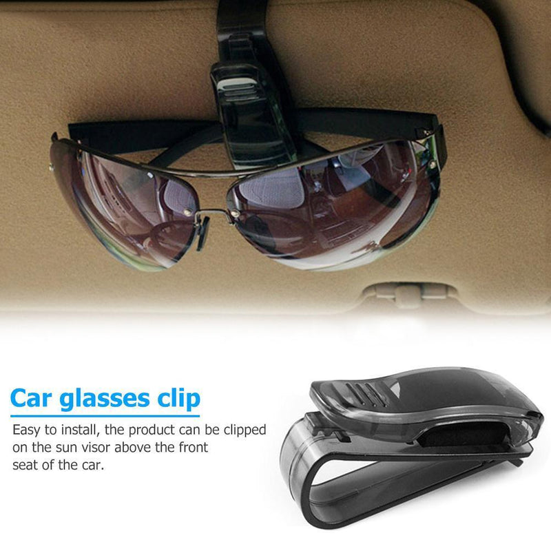 Auto Fastener Clip ABS Car Vehicle Sun Visor Sunglasses Eyeglasses Holder Newly