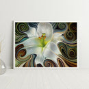 5D Diamond Painting Kit DIY Abstract Flower Full Round Drill Mosaic Picture A