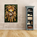 5D DIY Diamond Painting Full Drill Picture of Rhinestone Kits Lion Cross St