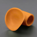 Sucker Anticollision Rubber Mat Mute Silencer Door Handle Stops Pad (Coffee