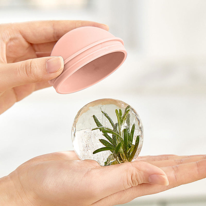 Ice Ball Mold - Creative Light Bulb Sphere Ice Ball Maker Leak Proof & Reusab