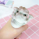 Simulation Soft Dogs Squeeze Ball Puzzle Anti Stress Artifact (White Dog) Newly