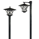 Outdoor LED Solar Garden Lawn Light Landscape Path Patio Driveway Lamp 1.5m