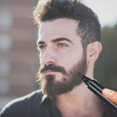 Moustache Filler Pencil Kit Eyebrow Hair Beard Brush Traveling Beard Enhancer