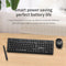 2.4G Wireless Keyboard Mice Combo Kit Computer Accessories for Notebook Desktop PC
