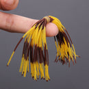 12 Bundles Silicone Legs Barred Color Flake Squid Lure Thread Newly