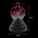 Home Touch USB AAA Powered Lamp Sphere Light Plasma Magic Ball Electrostatic