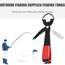 Steel Fishing Quick Knot Scissors Line Cutter Clippers Nippers (Black)
