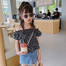 Bottle Shape Summer Kids Straw Shoulder Bag Beach Woven Girls Mini Purse