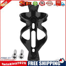Mountain Bicycle Water Bottle Cage MTB Kettle Stand Rack with Screw (Black)