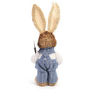 Easter Bunny Ornaments Cute Straw Simulation Rabbit Photography Props (E) Newly