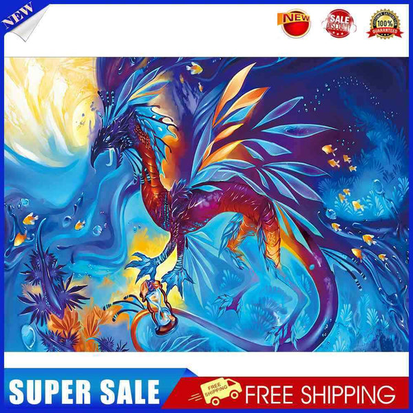 5D Pterodactyl Diamond Painting Special Shape Rhinestone Partial