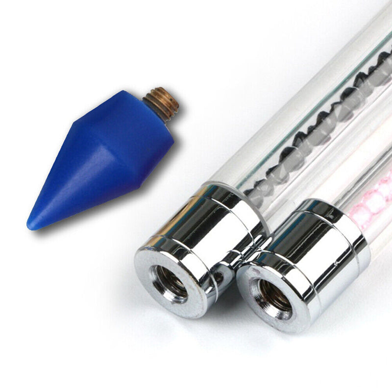 2pcs Point Drill Pen Replacement Clay Wax for DIY Diamond Painting (Blue) Newly