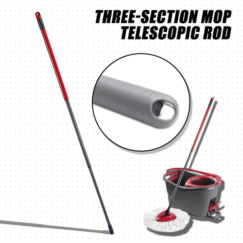 Durable O-Cedar EasyWring Microfiber Spin Mop Bucket Floor Clea ning System~