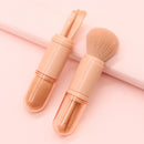 4 in 1 Makeup Brushes Set Telescopic Blush Eyeshadow Cosmetics Brush Tools