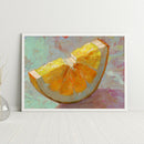 Handmade DIY Hand Painted Paint By Numbers Oil Canvas Pictures Fruit Orange Kit