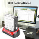 Dual Slot HDD Docking SATA IDE USB2.0 to 2.5 3.5 inch SSD Enclosure (EU)