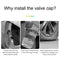 Luminous Stem Cover Tire Valves Caps Universal Valves Nozzles for Car Motor