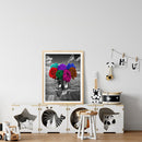 Diamond Painting 5D DIY Colorful roses Hat Full Round Drill Picture