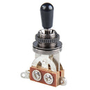 3-Way Guitar Selector Pickup Toggle Switch Parts for Les Paul Black 5pcs